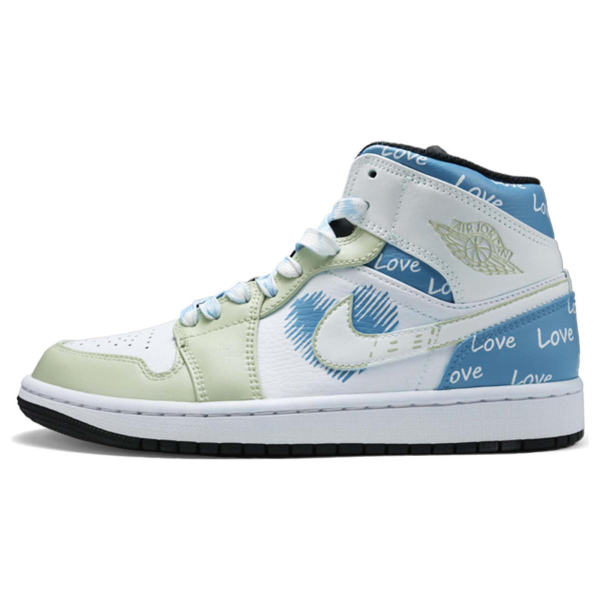 【 】 Jordan Air Jordan 1 Mid LOVE