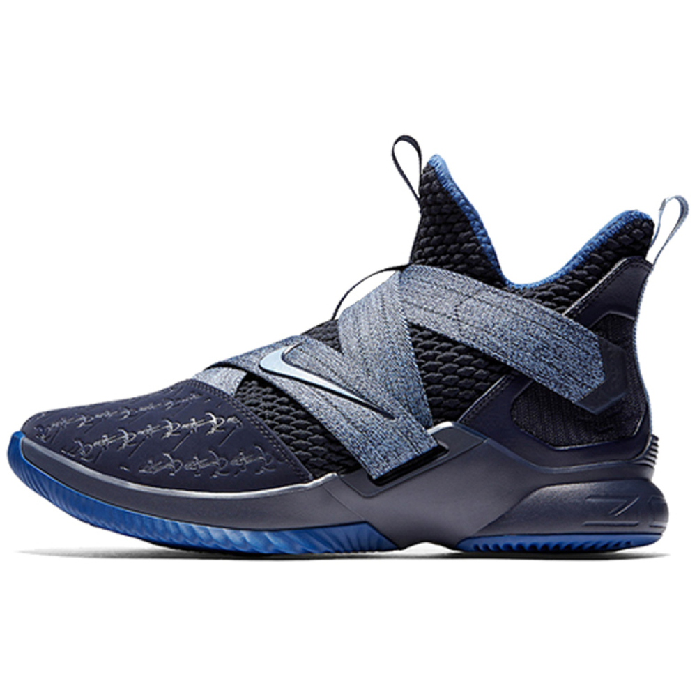 Nike zoom soldier 12 LeBron "Blackened Blue"