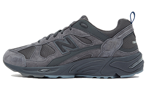 New Balance NB 878 mesh flip-flops, shock absorption, non-slip, wear-resistant, low-cut casual shoes for men and women, the same style black