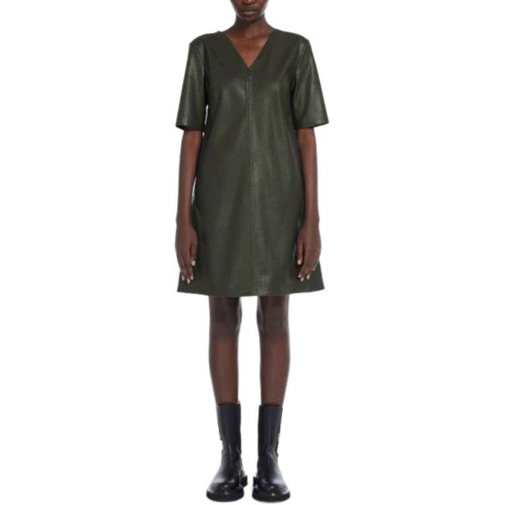 MaxMara Eliot Crocodile-print dress V