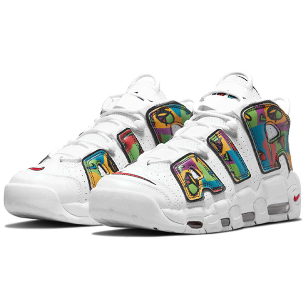 Nike Air More Uptempo Peace, Love, Swoosh