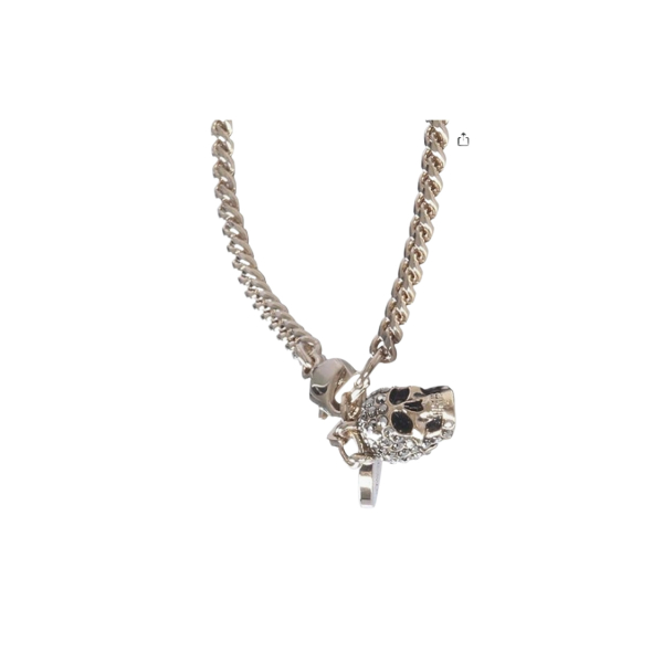 Alexander McQueen Pave Skull
