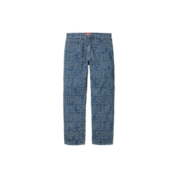 Supreme FW23 WEEK4 NEEDLE PUNCH REGULAR JEAN