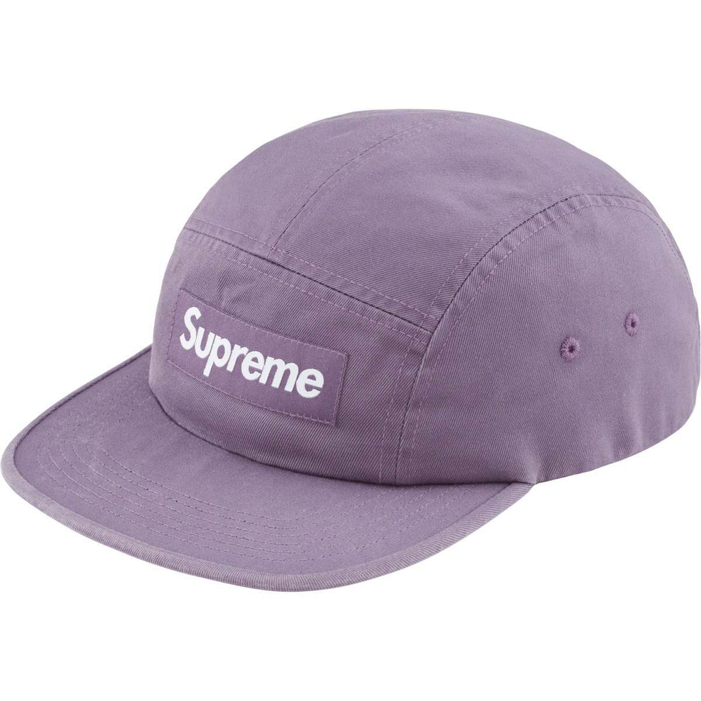 Supreme FW23 WEEK 1 WASHED CHINO TWILL CAMP CAP