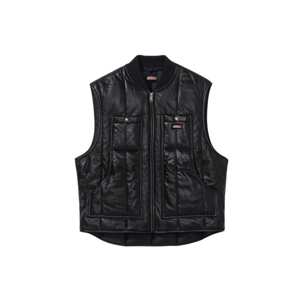 Supreme x Dickies FW23 WEEK9 LEATHER WORK VEST