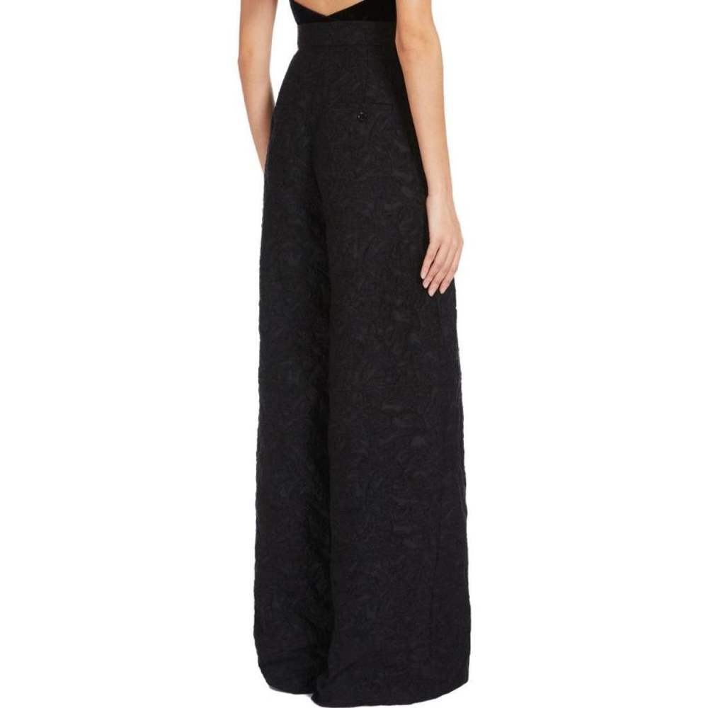MaxMara Wide Jacquard Trousers