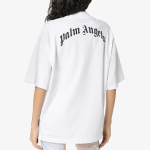PALM ANGELS Pink Bear S/S T-shirt logo T