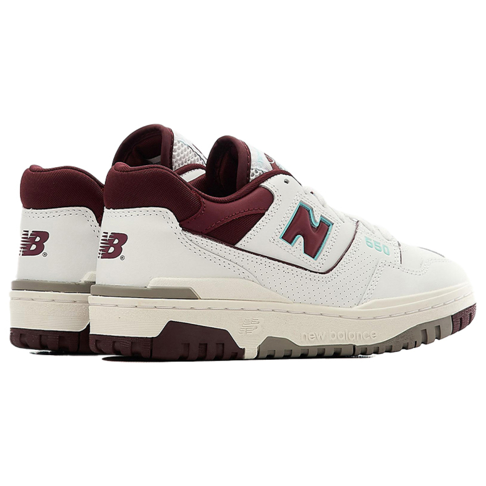 New Balance NB 550 White Burgundy