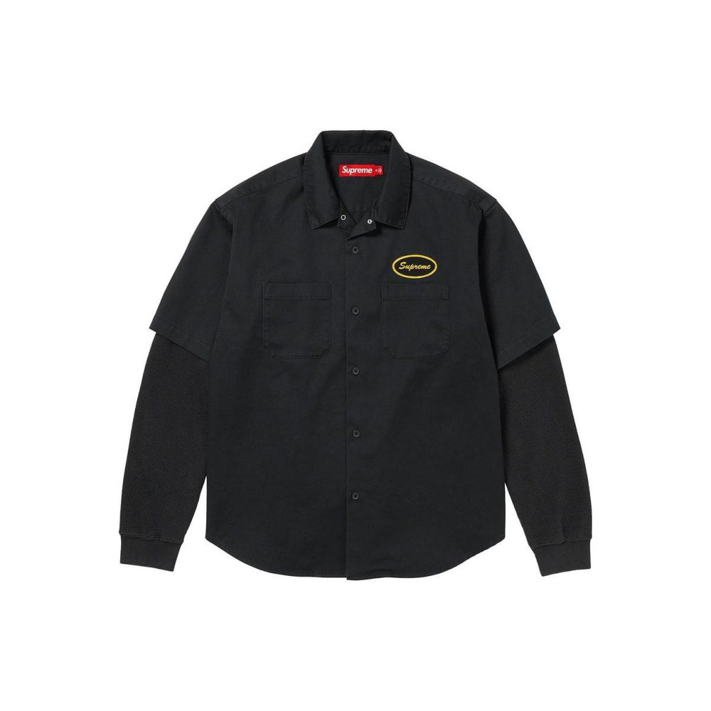 Supreme FW23 WEEK7 THERMAL SLEEVE WORK SHIRT