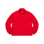 Supreme FW19 Week 10 Upland Fleece Jacket Red