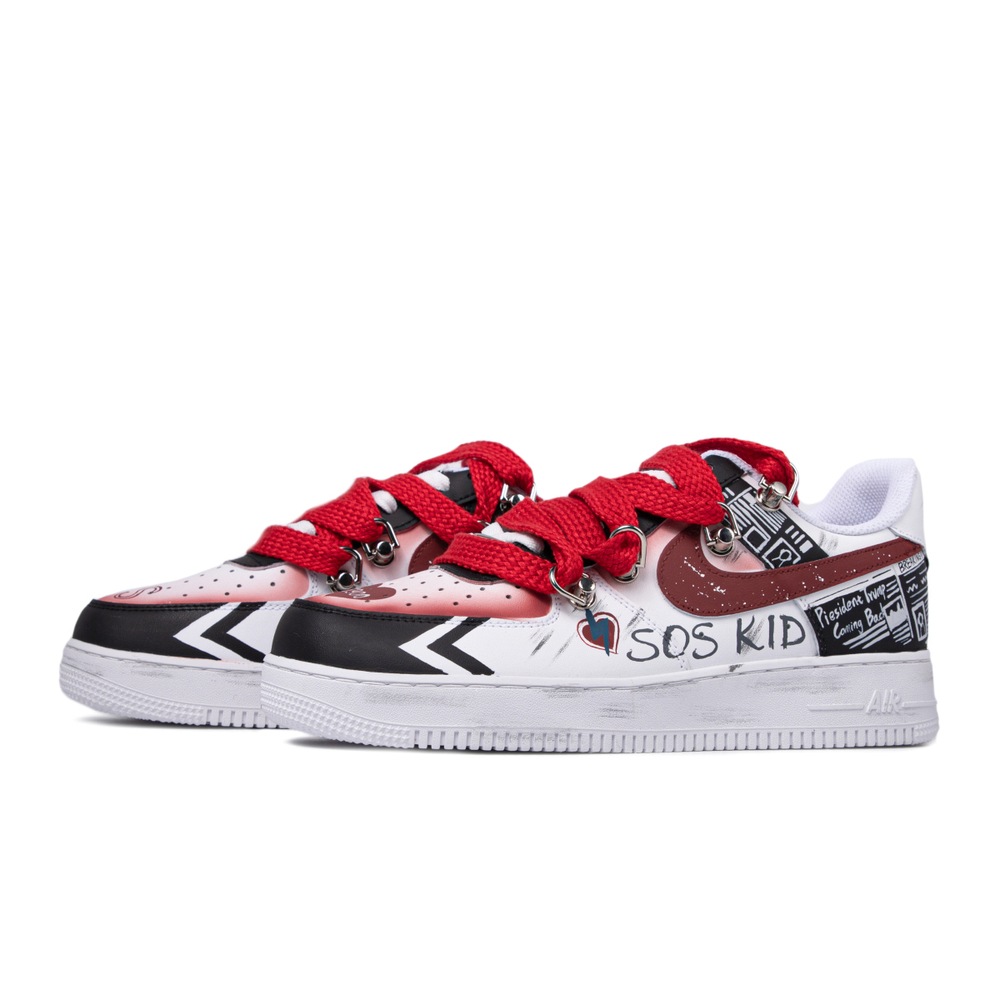 【 】 Nike Air Force 1 Low FUN FOR FUN SOS KID