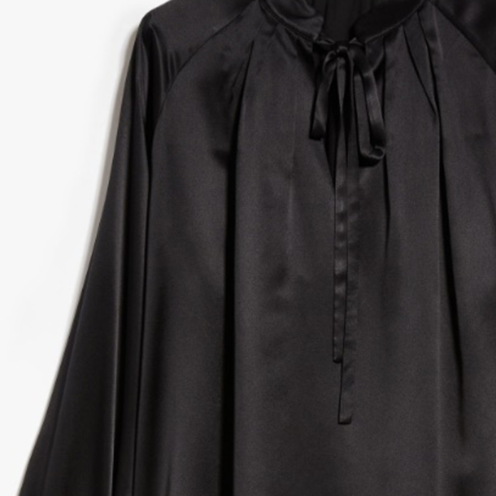 MaxMara Tamigi Silk Satin Shirt