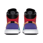 Jordan Air Jordan 1 Mid White/Red/Multi