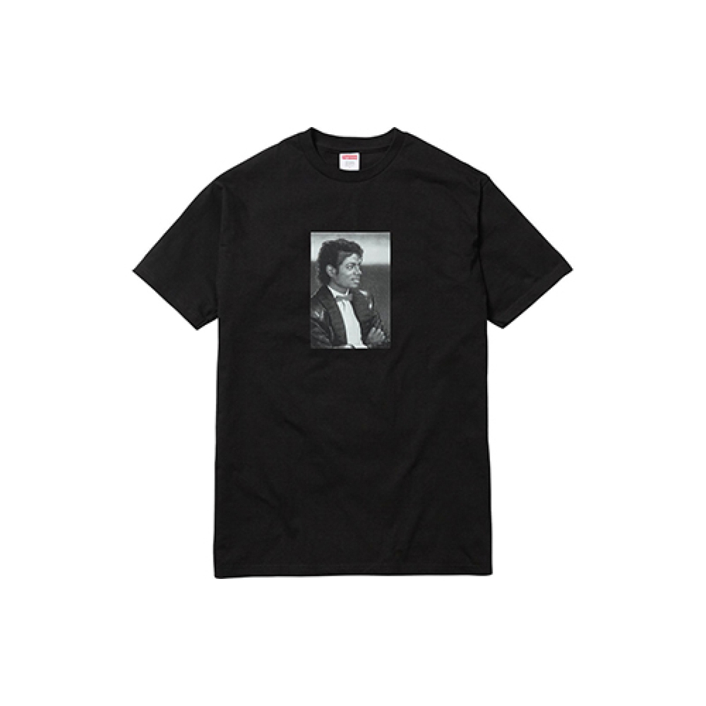 Supreme SS17 Michael Jackson Tee Black T