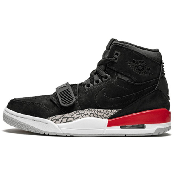 Jordan Legacy 312 black suede