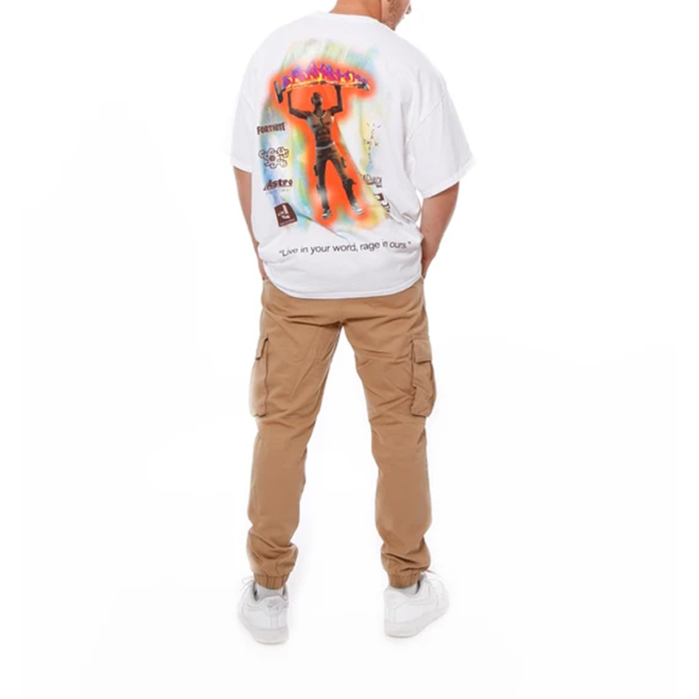 Travis Scott Cactus Jack The Scotts Rage Emote Tee T