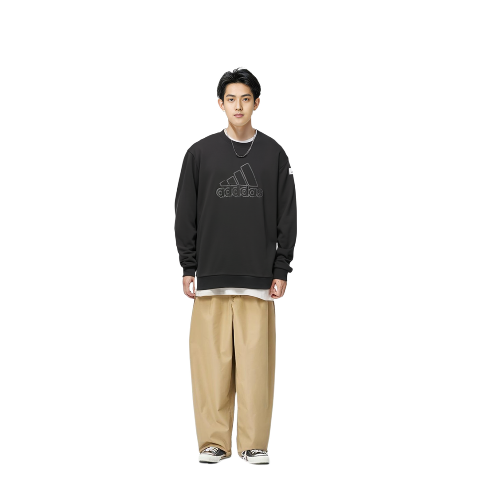 Adidas Sportswear Lounge Sweatshirt Logo