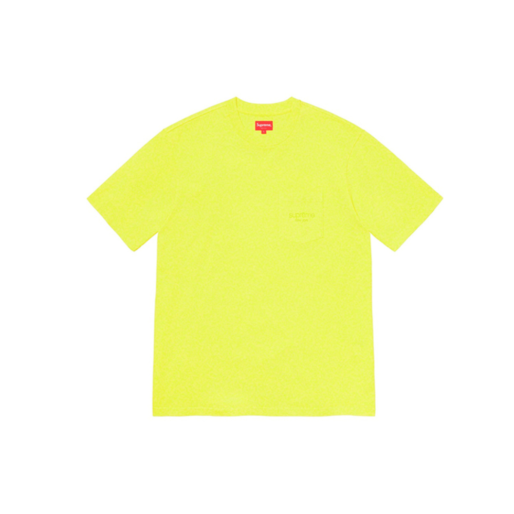 Supreme SS20 Week 16 Overdyed Pocket Tee Logo T