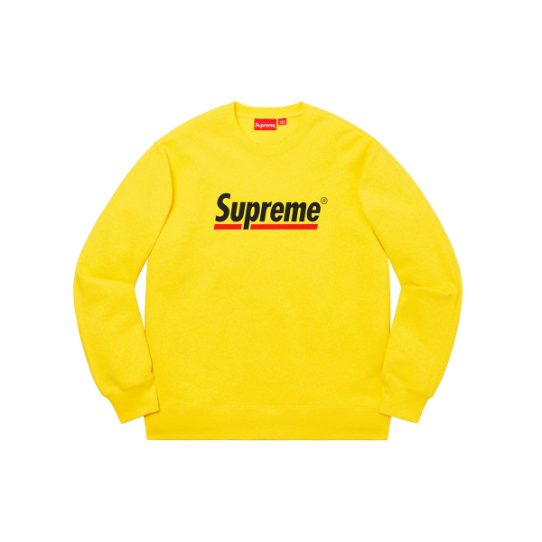 Supreme SS20 Week 2 Underline Crewneck logo