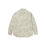 Supreme FW23 WEEK8 HANDWRITING JACQUARD DENIM SHIRT