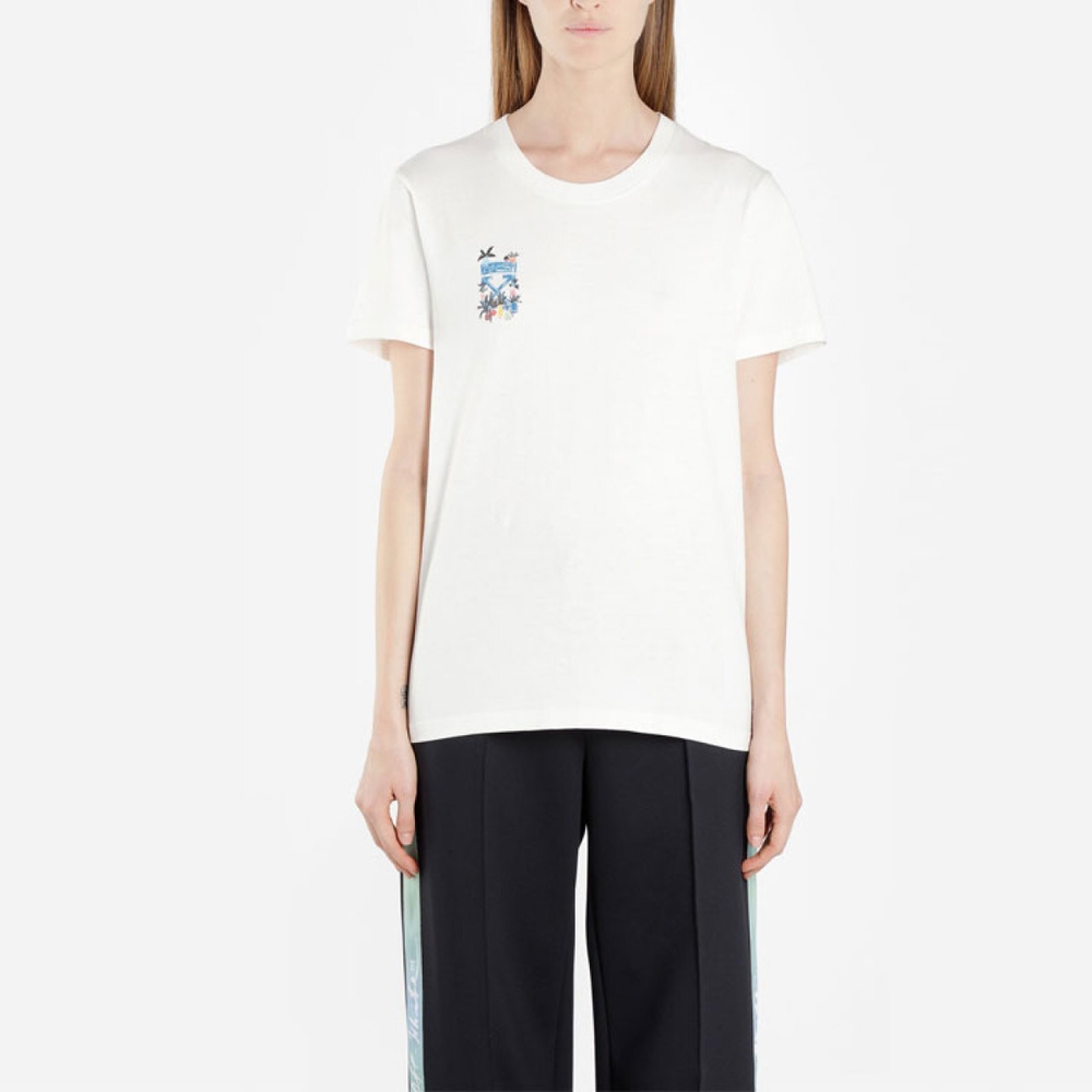 OFF-WHITE Graft Arrows Cotton T-shirt T