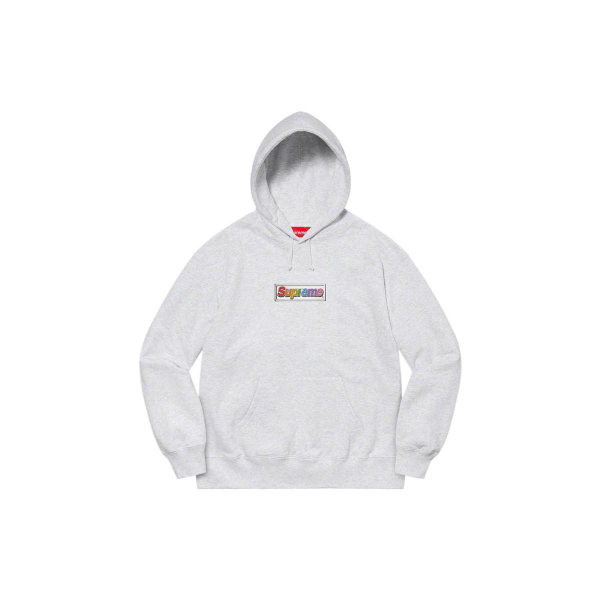 Supreme SS22 Week 1 Bling Box Logo Hooded Sweatshirt Logo