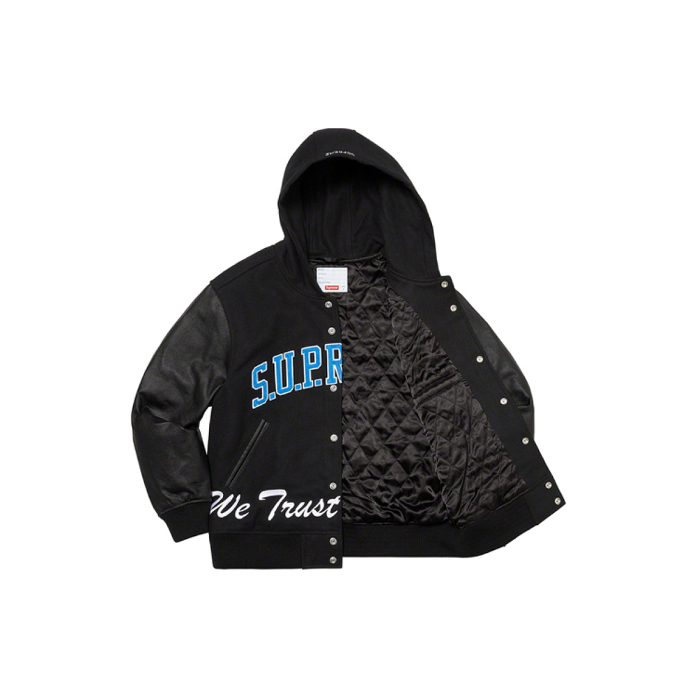Supreme FW20 Week 9 King Hooded Varsity Jacket