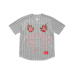 Supreme FW20 Week 1 Tiger Embroidered Baseball Jersey