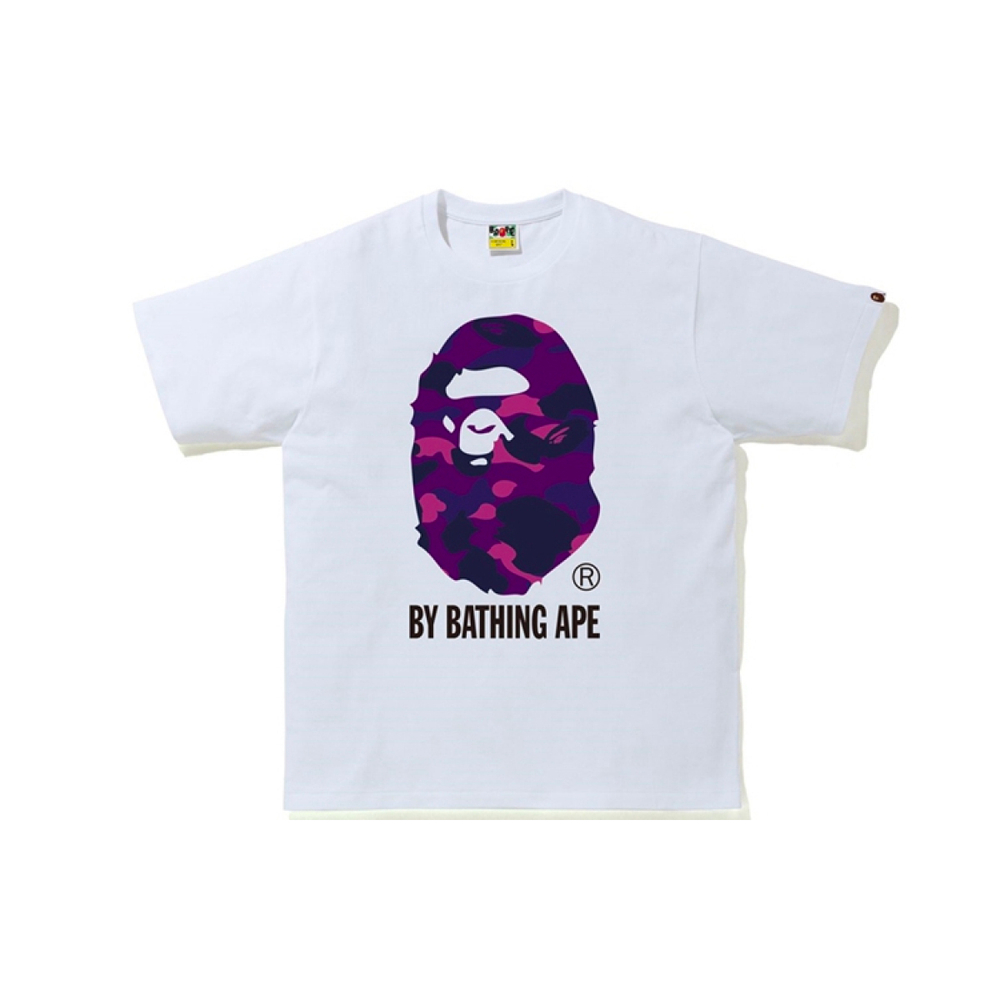 A BATHING APE BAPE Color Camo By Bathing Ape Tee T