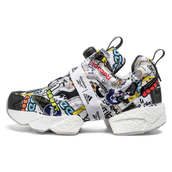 Adidas x Reebok Instapump Fury Boost "Sticker City"