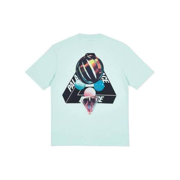 PALACE Sans Ferg T-Shirt Duck Egg Blue Logo T