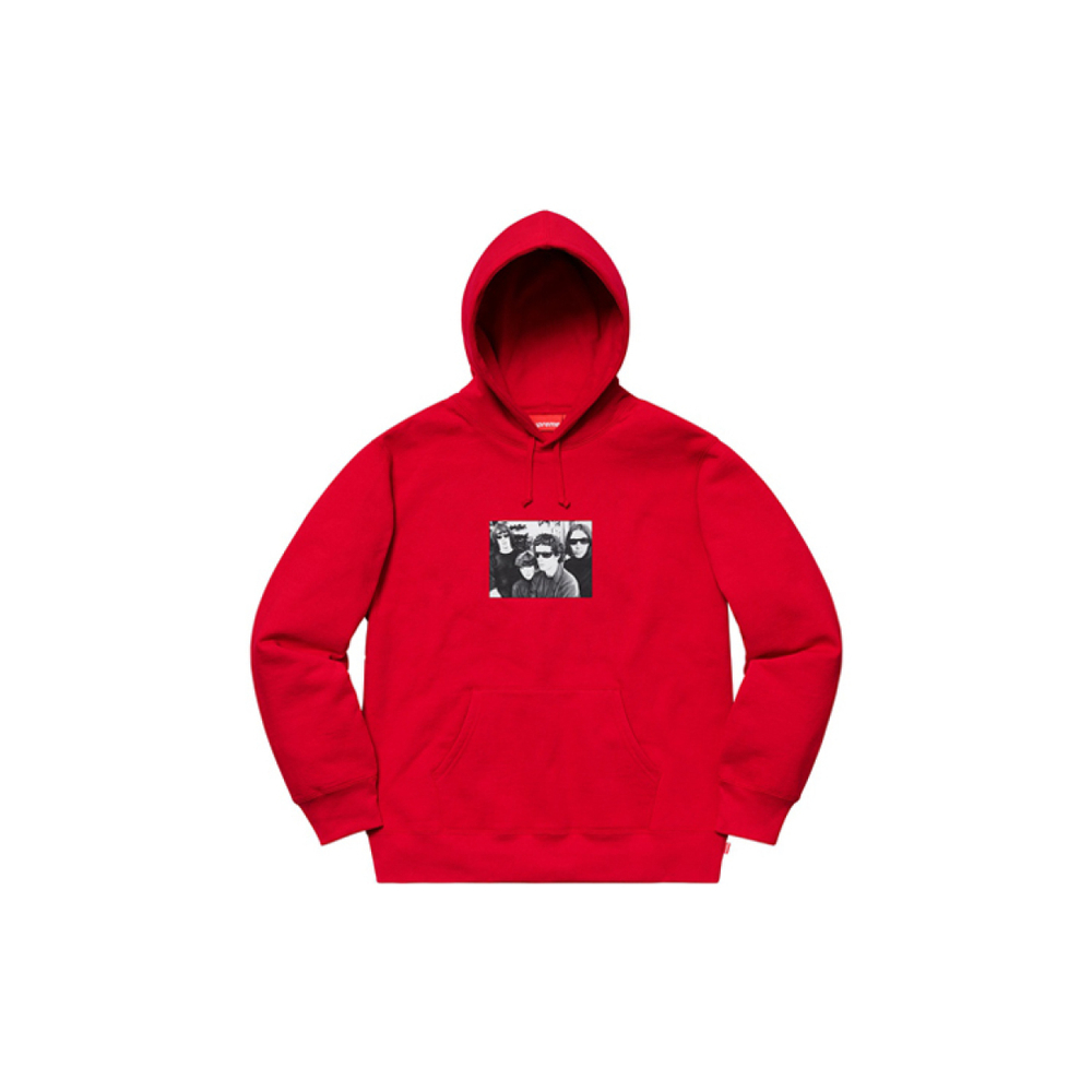Supreme FW19 Week 4 x The Velvet Underground Hooded Sweatshirt