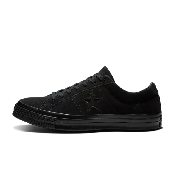 Converse one star Suede Triple Black Low Top