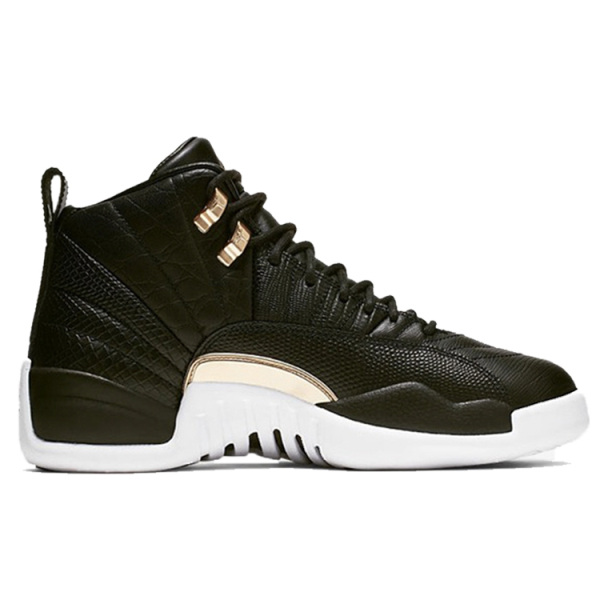 Jordan Air Jordan 12 Retro Black Metallic Gold White