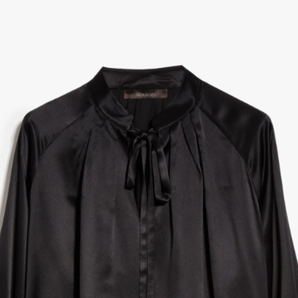 MaxMara Tamigi Silk Satin Shirt