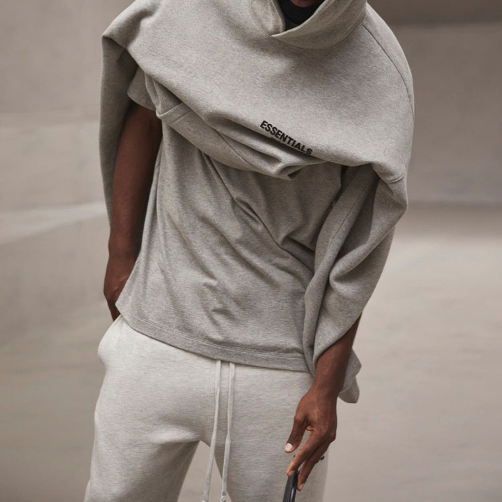 Fear of God Essentials SS22 Tee Light Oatmeal Logo T
