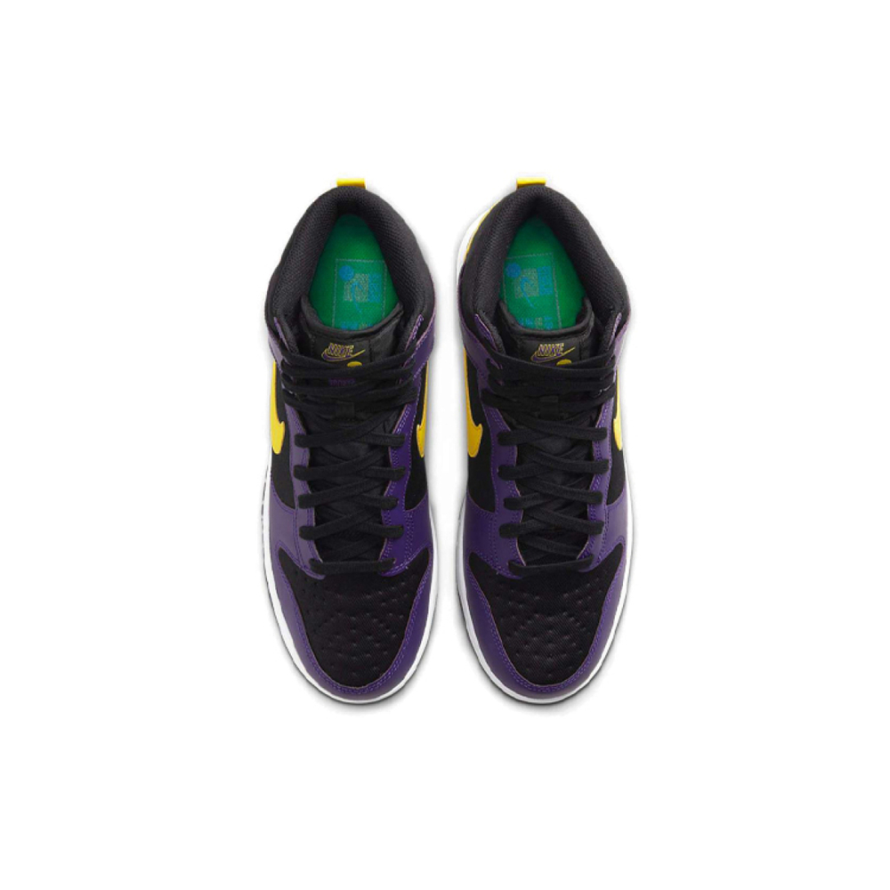 Nike Dunk High EMB "Lakers"
