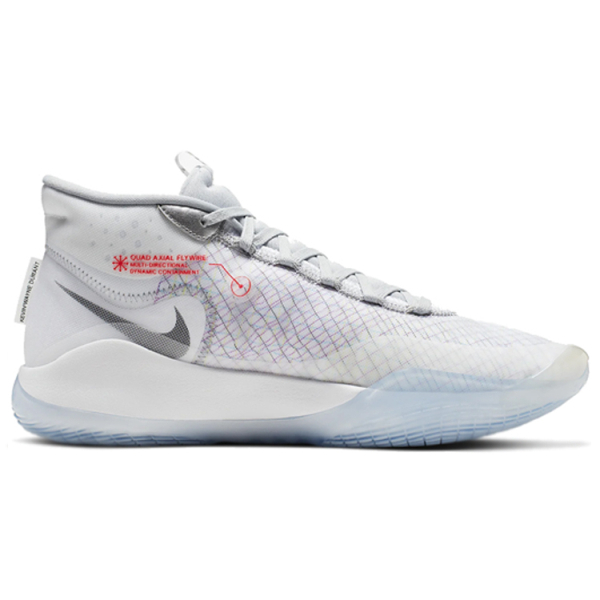 Nike KD 12 Zoom White Wolf Grey