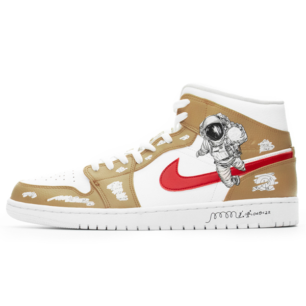 【 】 Jordan Air Jordan 1 Mid Mars 2021