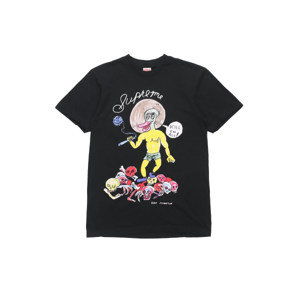Supreme Week 12 x Daniel Johnston Kill Em All Tee T