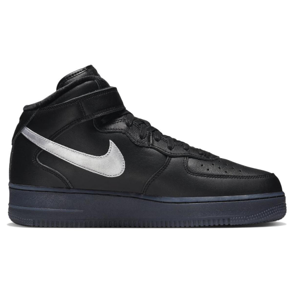 Nike Air Force 1 PRM "Black Metallic"