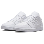 Jordan Air Jordan 1 low quilted "triple white"