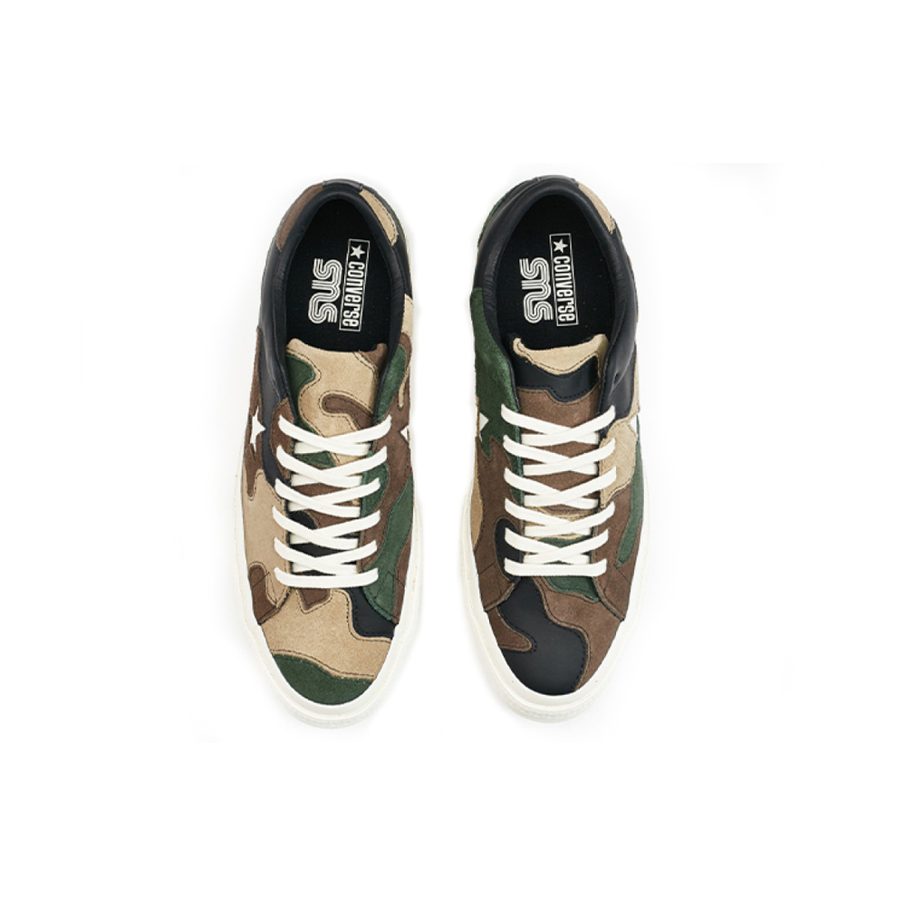 Sneakersnstuff x Converse One Star Camo (Brown)