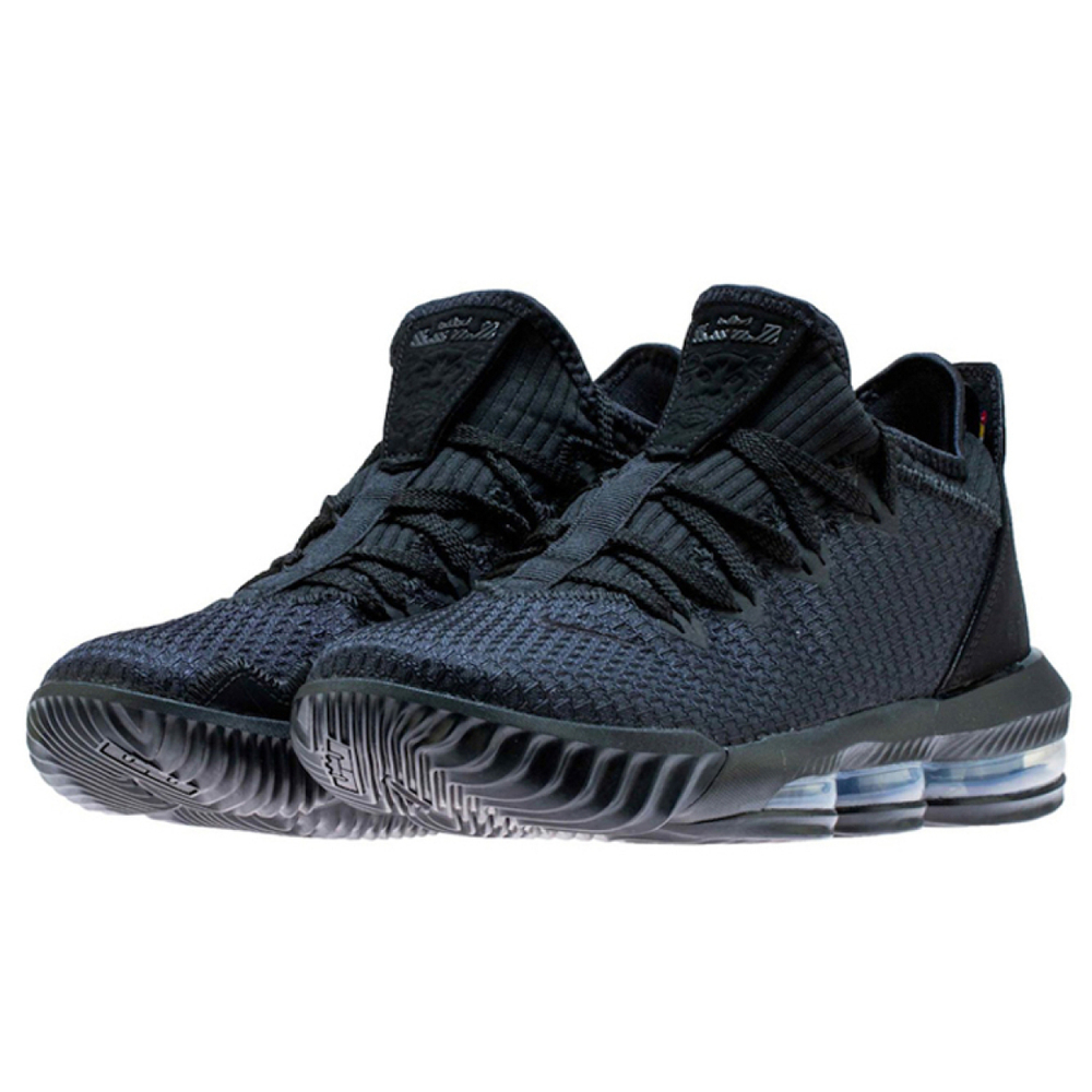 Nike Lebron 16 Low Triple Black 16