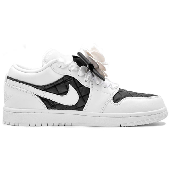 【 】 Jordan Air Jordan 1 Low Quilted "Triple White"