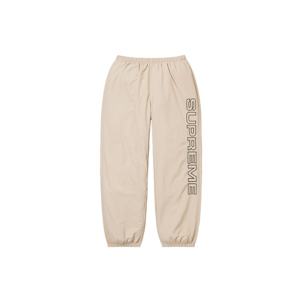 Supreme FW23 WEEK1 SPELLOUT EMBROIDERED TRACK PANT Logo