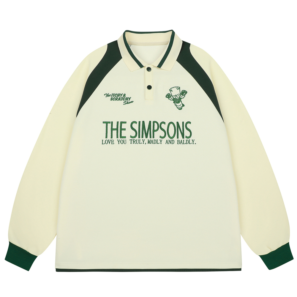 The Simpsons Logo Polo