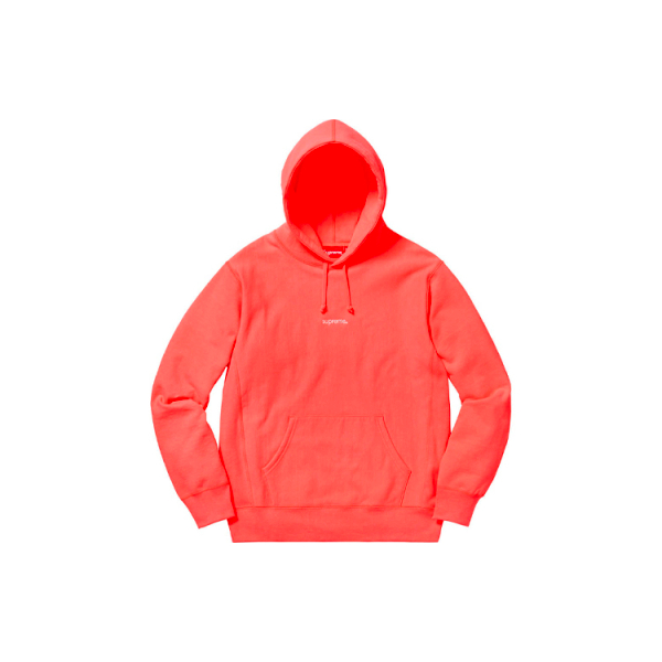 Supreme FW18 Trademark Hooded Sweatshirt Pink