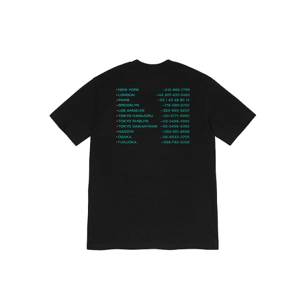 Supreme FW19 Week 1 New Shit Tee logo T