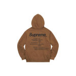 Supreme SS23 Week 4 WORLDWIDE HOODED SWEATSHIRT Logo